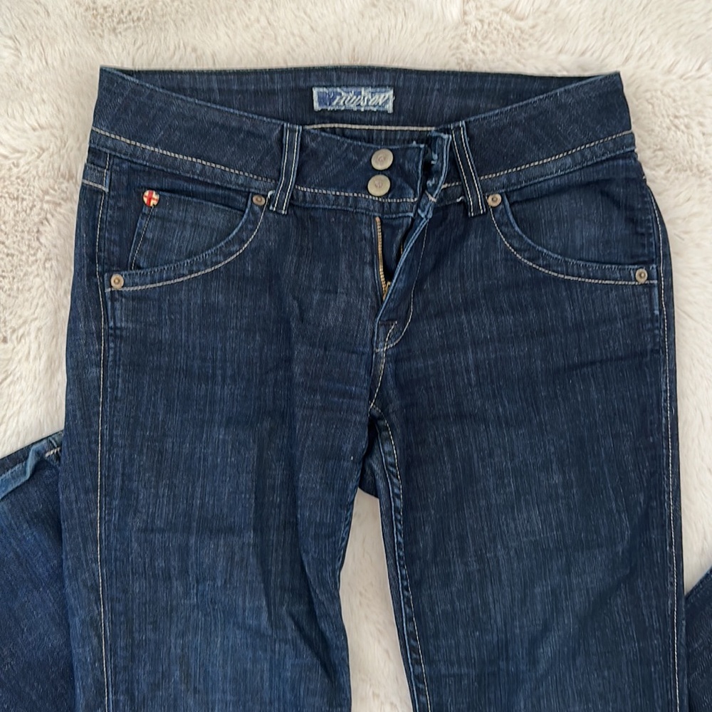 HUDSON DARK DENIM JEANS